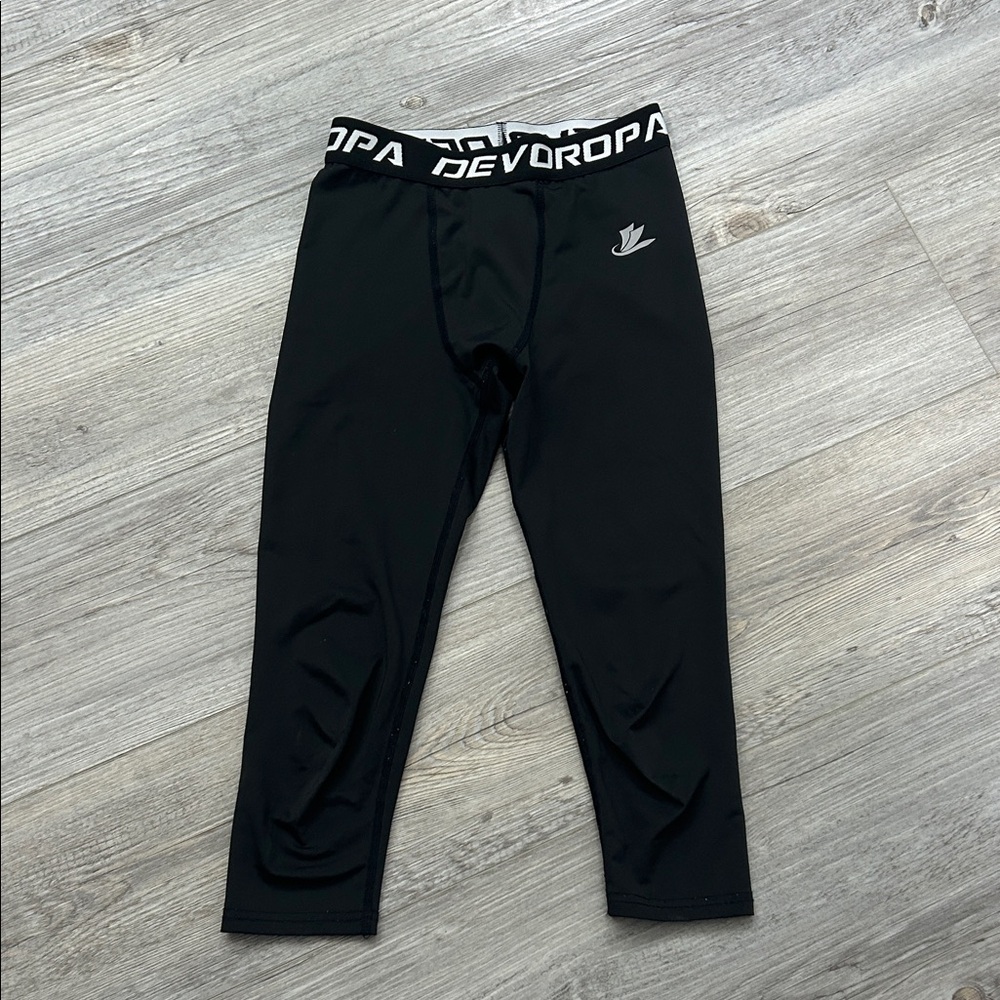 Black Kids Leggings